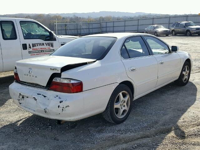 19UUA56673A048313 - 2003 ACURA 3.2TL WHITE photo 4