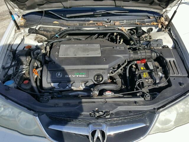 19UUA56673A048313 - 2003 ACURA 3.2TL WHITE photo 7