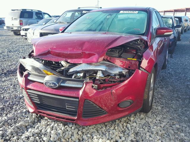 1FADP3F25DL115310 - 2013 FORD FOCUS SE RED photo 2