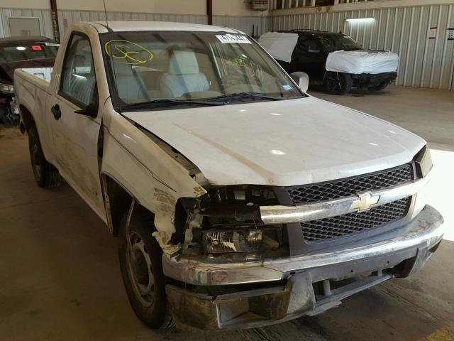 1GCCS148168211456 - 2006 CHEVROLET COLORADO WHITE photo 1