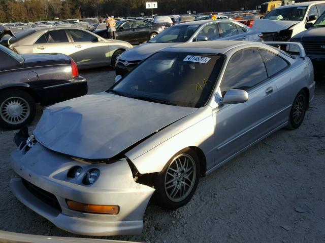 JH4DC44511S000387 - 2001 ACURA INTEGRA LS GRAY photo 2