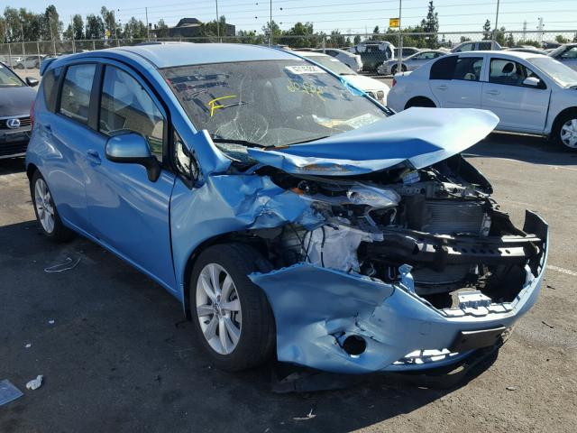 3N1CE2CP3EL369628 - 2014 NISSAN VERSA NOTE BLUE photo 1