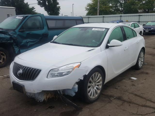 2G4GR5EK5C9116294 - 2012 BUICK REGAL 白色 照片 2