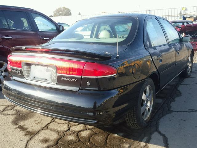 1MEFM66L3WK665988 - 1998 MERCURY MYSTIQUE L BLACK photo 4