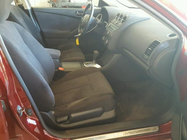 1N4AL2AP4AN502118 - 2010 NISSAN ALTIMA BAS MAROON photo 5