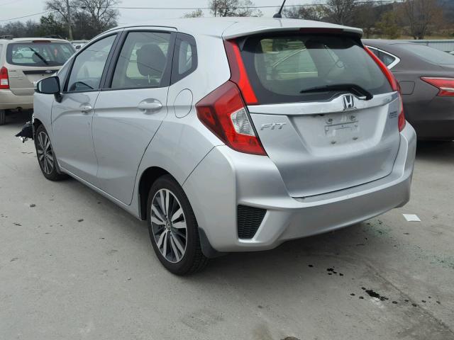 JHMGK5H72GX010939 - 2016 HONDA FIT EX SILVER photo 3