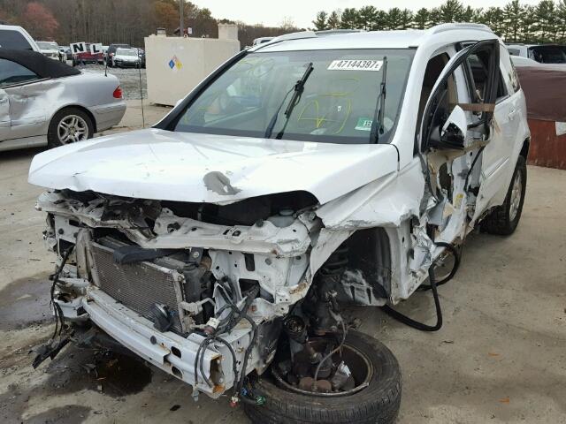 2CNDL63F966131144 - 2006 CHEVROLET EQUINOX LT WHITE photo 2