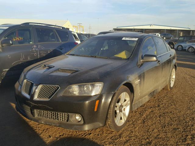 6G2ER57718L129944 - 2008 PONTIAC G8 BLACK photo 2