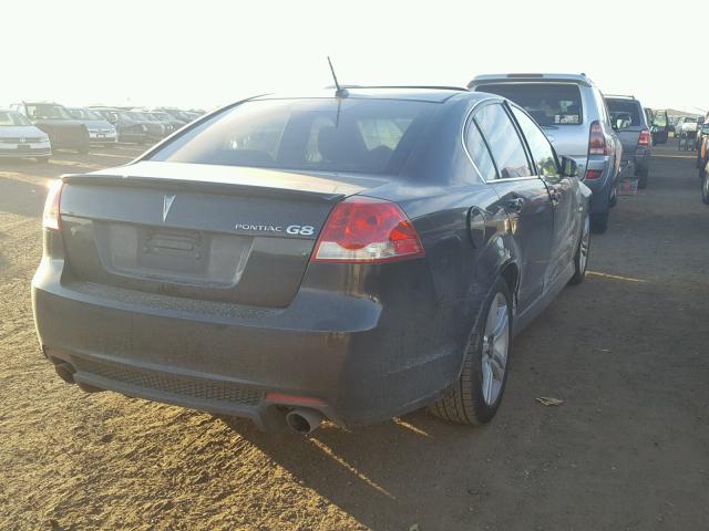 6G2ER57718L129944 - 2008 PONTIAC G8 BLACK photo 4