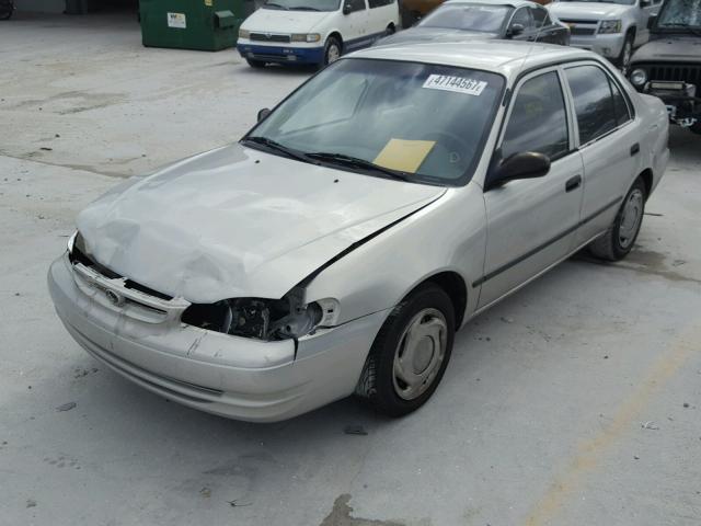 2T1BR12E3YC290426 - 2000 TOYOTA COROLLA VE GRAY photo 2