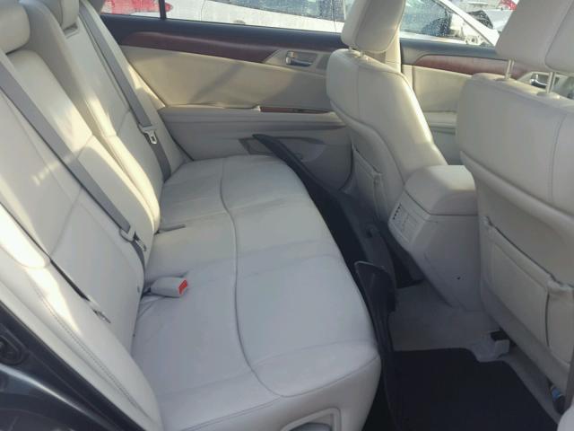 4T1BK3DB9BU405930 - 2011 TOYOTA AVALON BAS GRAY photo 6