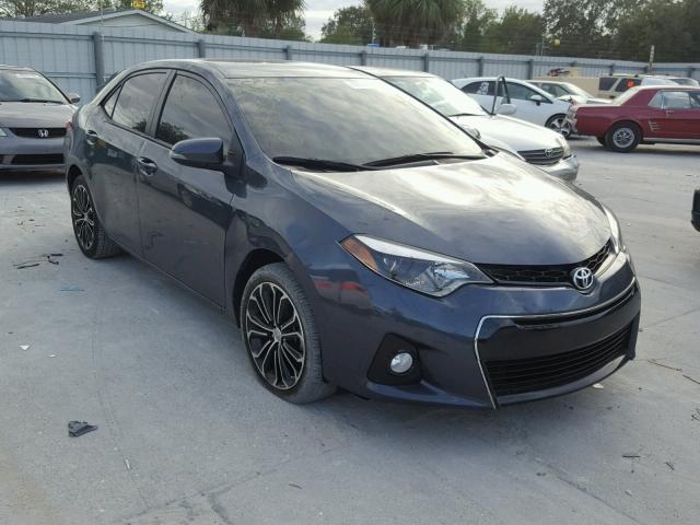 2T1BURHE3GC607852 - 2016 TOYOTA COROLLA L GRAY photo 1