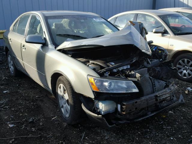 5NPET46CX7H296759 - 2007 HYUNDAI SONATA GLS GREEN photo 1