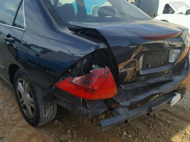 1HGCM56737A105575 - 2007 HONDA ACCORD EX BLACK photo 9