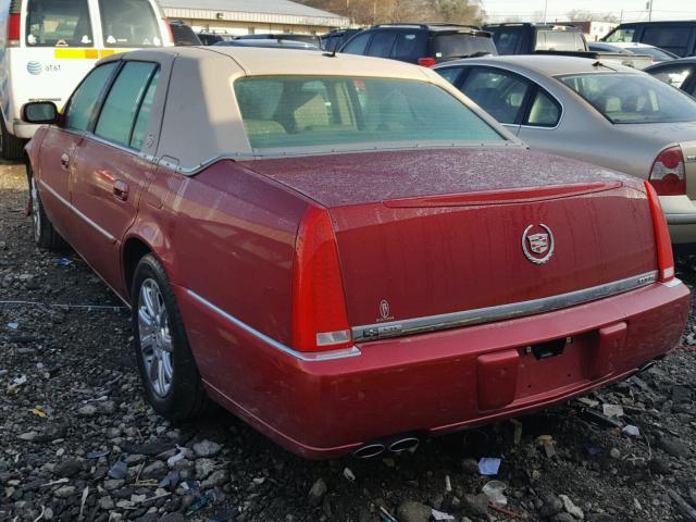 1G6KD57Y98U203336 - 2008 CADILLAC DTS RED photo 3