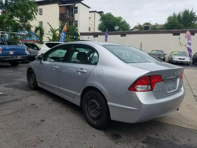 2HGFA16879H337334 - 2009 HONDA CIVIC EX SILVER photo 4