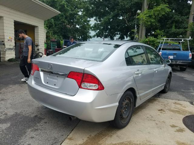 2HGFA16879H337334 - 2009 HONDA CIVIC EX SILVER photo 9