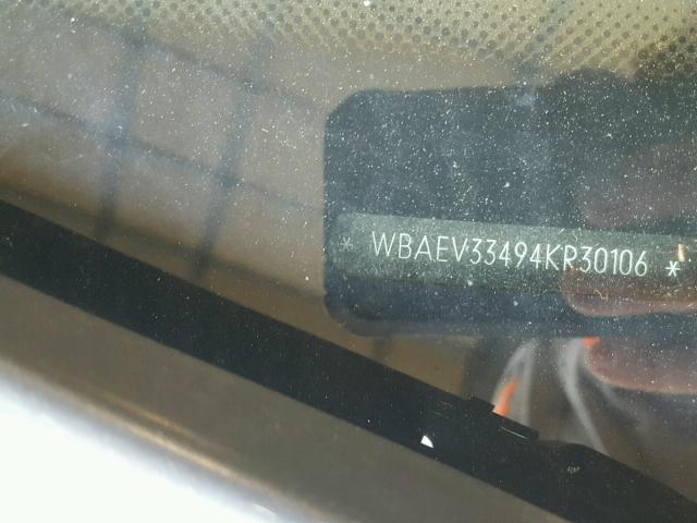 WBAEV33494KR30106 - 2004 BMW 325 I 银色 照片 10