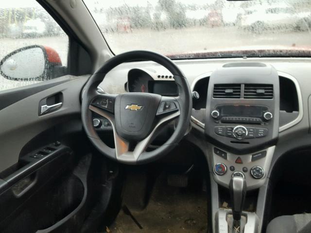 1G1JC6SH9D4137933 - 2013 CHEVROLET SONIC LT Narıncı foto 9