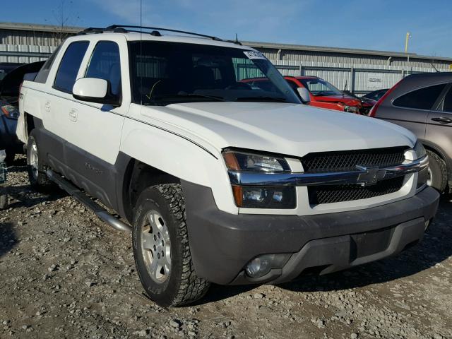 3GNEK12T54G307783 - 2004 CHEVROLET AVALANCHE WHITE photo 1