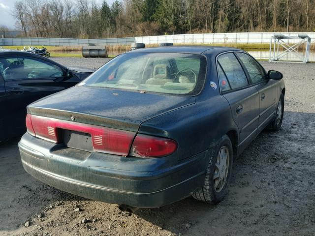 2G4WB52K4V1445333 - 1997 BUICK REGAL LS GREEN photo 4