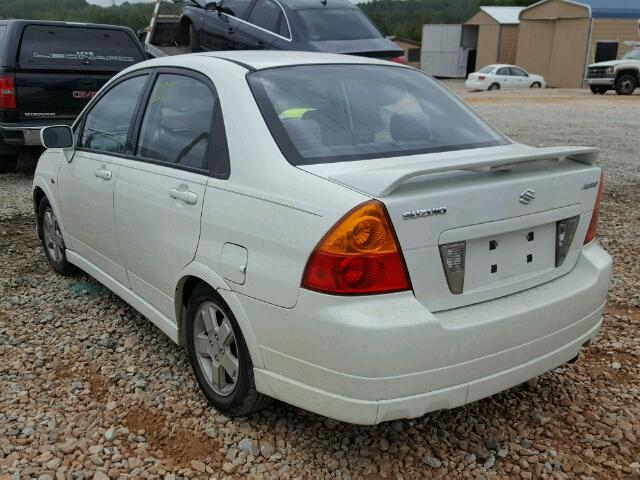 JS2RA41S735155072 - 2003 SUZUKI AERIO S WHITE photo 3