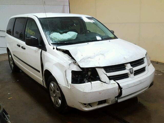 2D8HN11E19R689619 - 2009 DODGE GRAND CARA WHITE photo 1