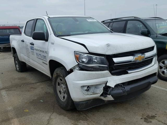 1GCGSAE34F1186680 - 2015 CHEVROLET COLORADO WHITE photo 1