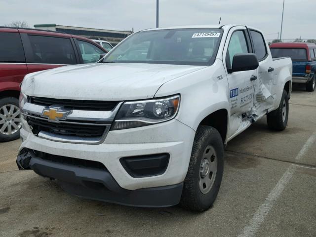 1GCGSAE34F1186680 - 2015 CHEVROLET COLORADO WHITE photo 2