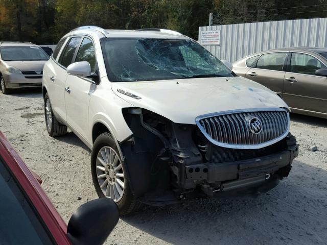 5GAER23D39J186292 - 2009 BUICK ENCLAVE CX WHITE photo 1