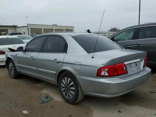 KNAGD126565454327 - 2006 KIA OPTIMA LX GRAY photo 3