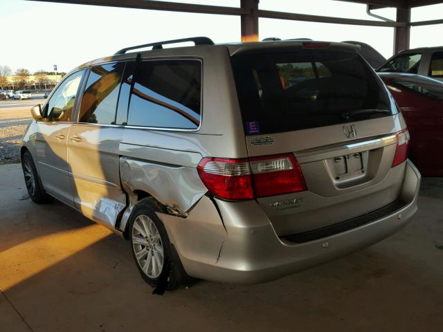 5FNRL38846B103670 - 2006 HONDA ODYSSEY SILVER photo 3