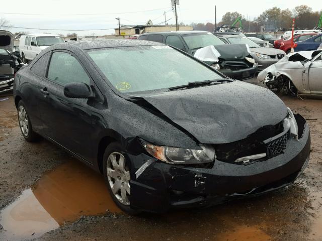 2HGFG1B6XAH523439 - 2010 HONDA CIVIC LX BLACK photo 1