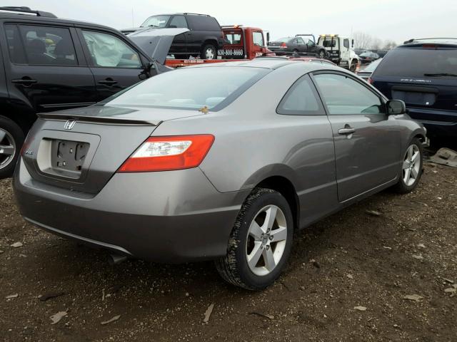 2HGFG11897H548389 - 2007 HONDA CIVIC EX 灰色 照片 4