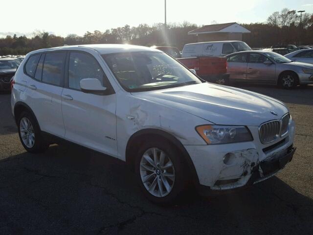 5UXWX9C56E0D22409 - 2014 BMW X3 XDRIVE2 WHITE photo 1