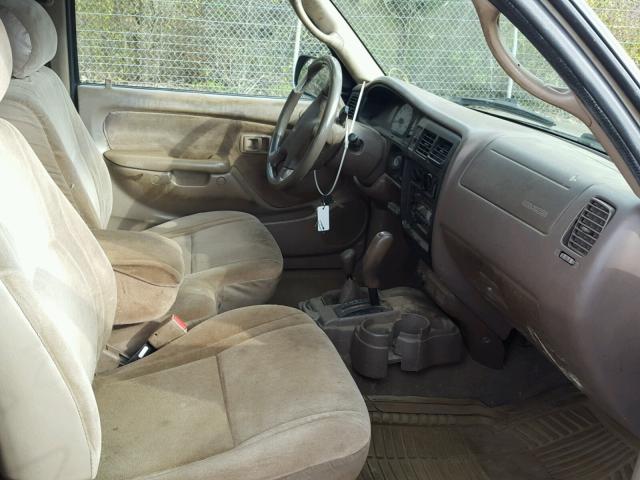 5TEWM72N24Z426858 - 2004 TOYOTA TACOMA XTR TAN photo 5