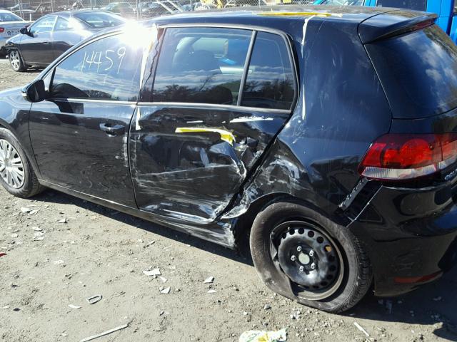 WVWDB7AJXDW137221 - 2013 VOLKSWAGEN GOLF 黑色 照片 9