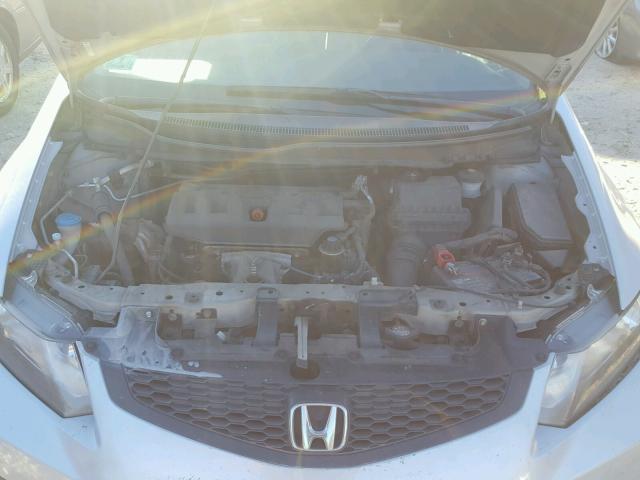 2HGFG3B50CH539171 - 2012 HONDA CIVIC LX SILVER photo 7