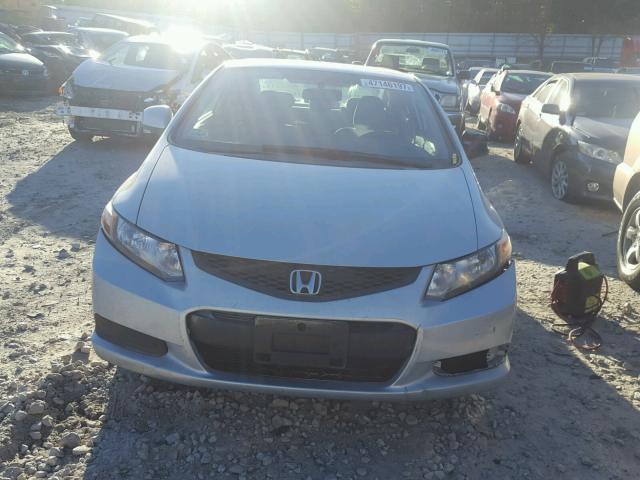 2HGFG3B50CH539171 - 2012 HONDA CIVIC LX SILVER photo 9