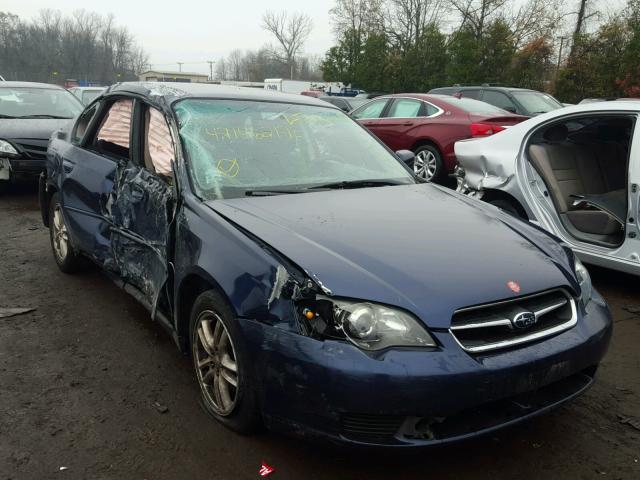 4S3BL616857217669 - 2005 SUBARU LEGACY 2.5 BLUE photo 1