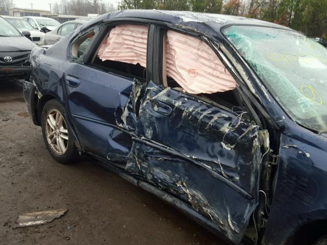 4S3BL616857217669 - 2005 SUBARU LEGACY 2.5 BLUE photo 9