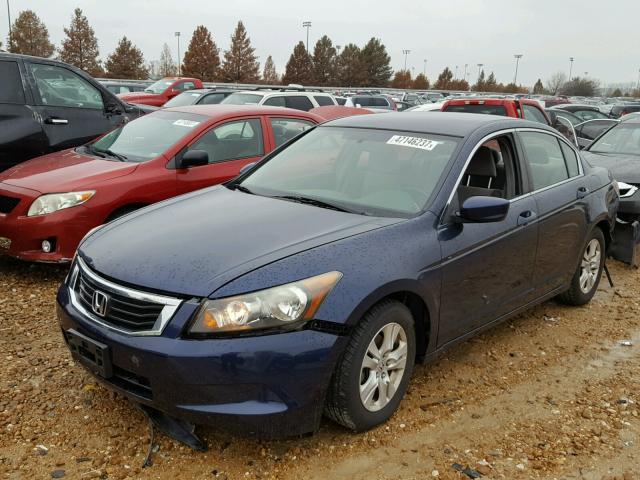 JHMCP26428C029572 - 2008 HONDA ACCORD LXP BLUE photo 2