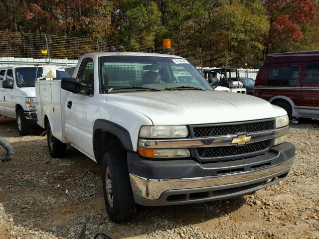 1GBHC24171E243385 - 2001 CHEVROLET SILVERADO WHITE photo 1