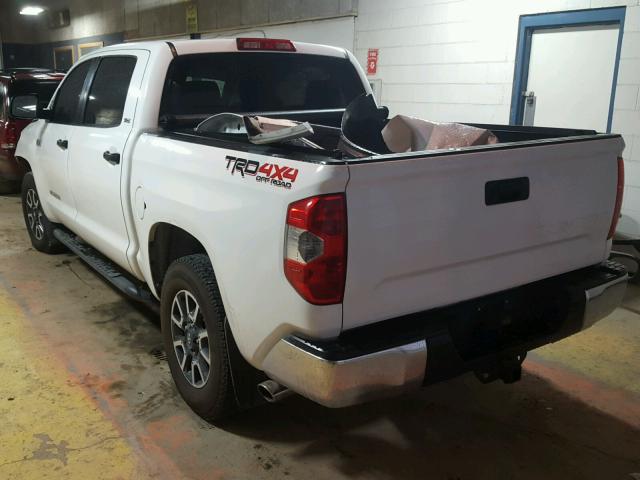 5TFDW5F12EX368062 - 2014 TOYOTA TUNDRA CRE WHITE photo 3