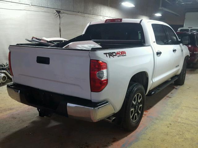 5TFDW5F12EX368062 - 2014 TOYOTA TUNDRA CRE WHITE photo 4