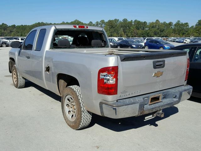 2GCEC19C881128275 - 2008 CHEVROLET SILVERADO SILVER photo 3