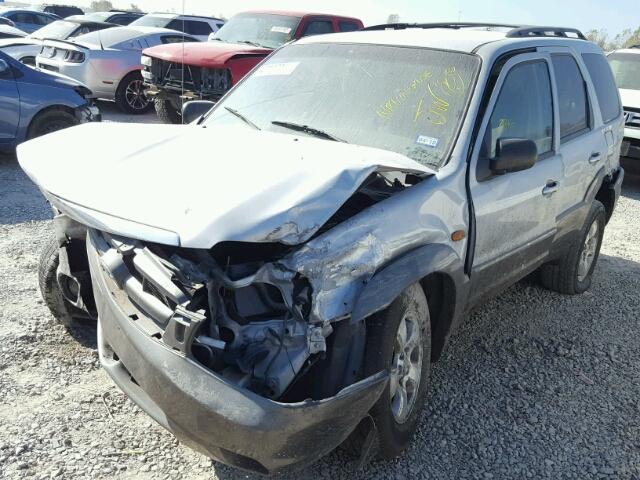 4F2YZ94163KM50843 - 2003 MAZDA TRIBUTE LX SILVER photo 2