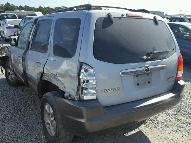 4F2YZ94163KM50843 - 2003 MAZDA TRIBUTE LX SILVER photo 3