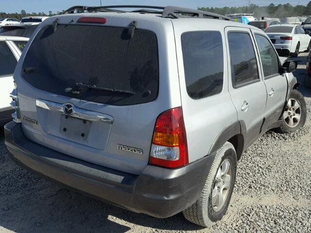 4F2YZ94163KM50843 - 2003 MAZDA TRIBUTE LX SILVER photo 4