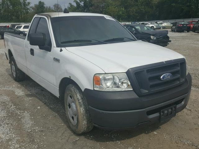 1FTRF12238KB80374 - 2008 FORD F150 Biały zdjęcie 1